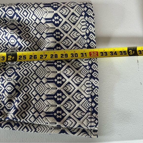 Isani For Target Blue Geometric Patterned Fit & Flare Dress - Picture 8 of 8